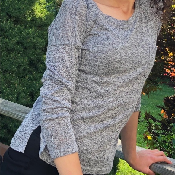 Atmosphere Tops - Grey Tee